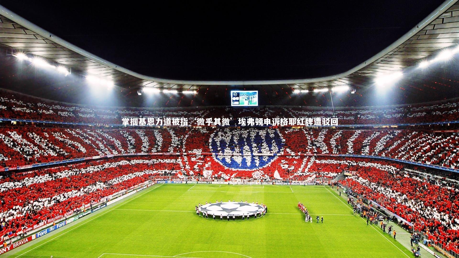 掌掴基恩力道被指‘微乎其微’埃弗顿申诉格耶红牌遭驳回